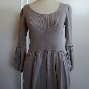 Gray sweater Dress